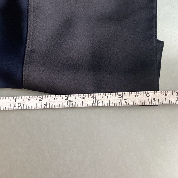 J Crew Classic Navy & Black Long Dress Shirt Style Dress - Picture 13 of 14